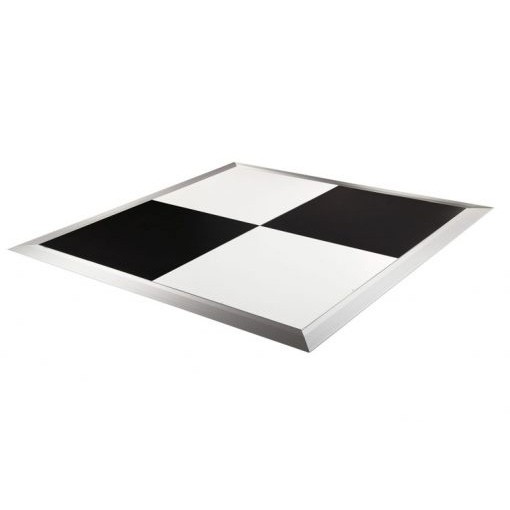 Complete Portable Wood Dance Floor Kit With Aluminum Edges