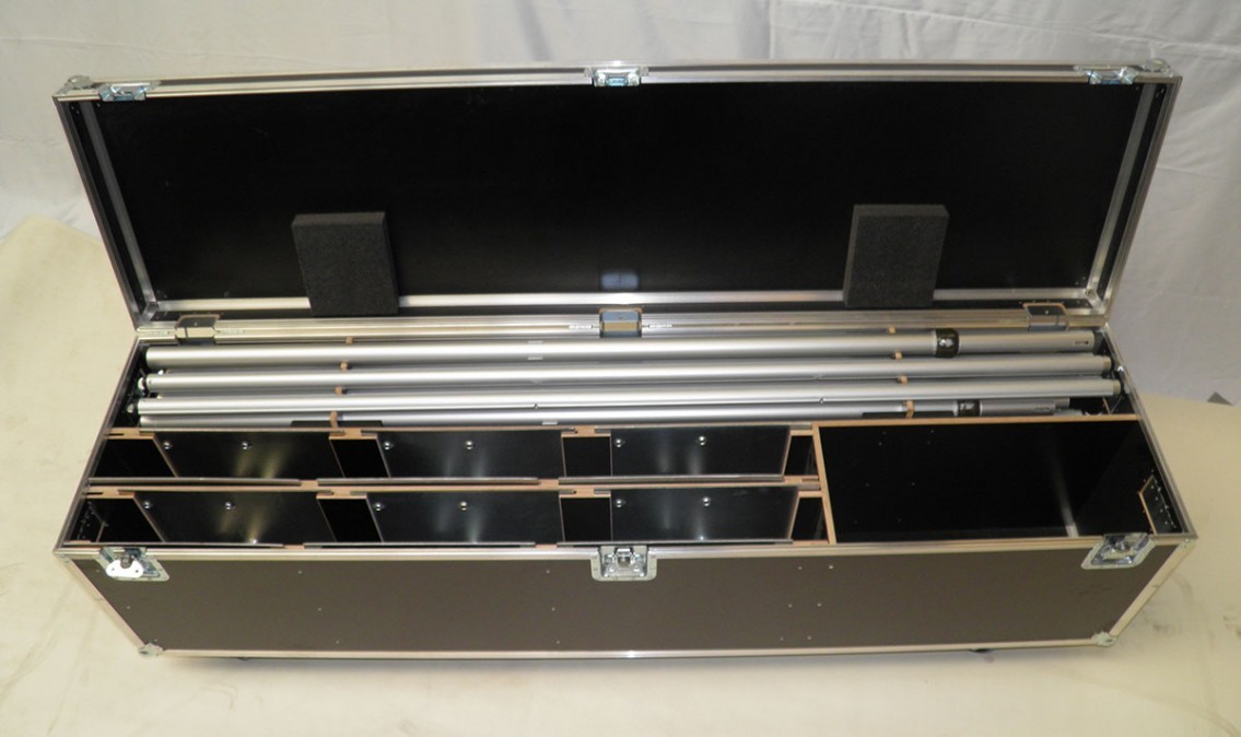 Pipe And Drape Flight Case For Package