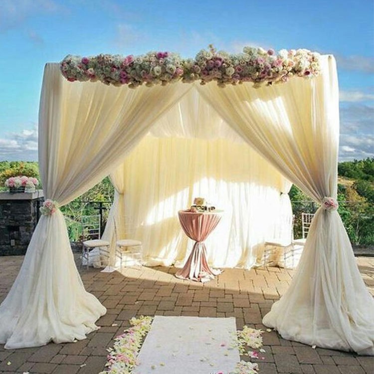 Royal Kay Circle Round Pipe And Drape Backdrop