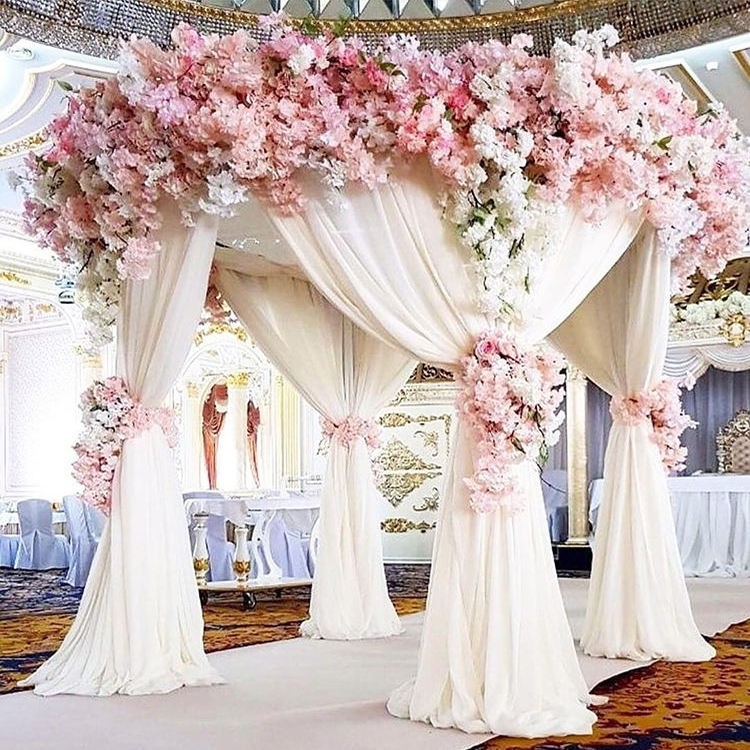 Royal Kay Circle Round Pipe And Drape Backdrop